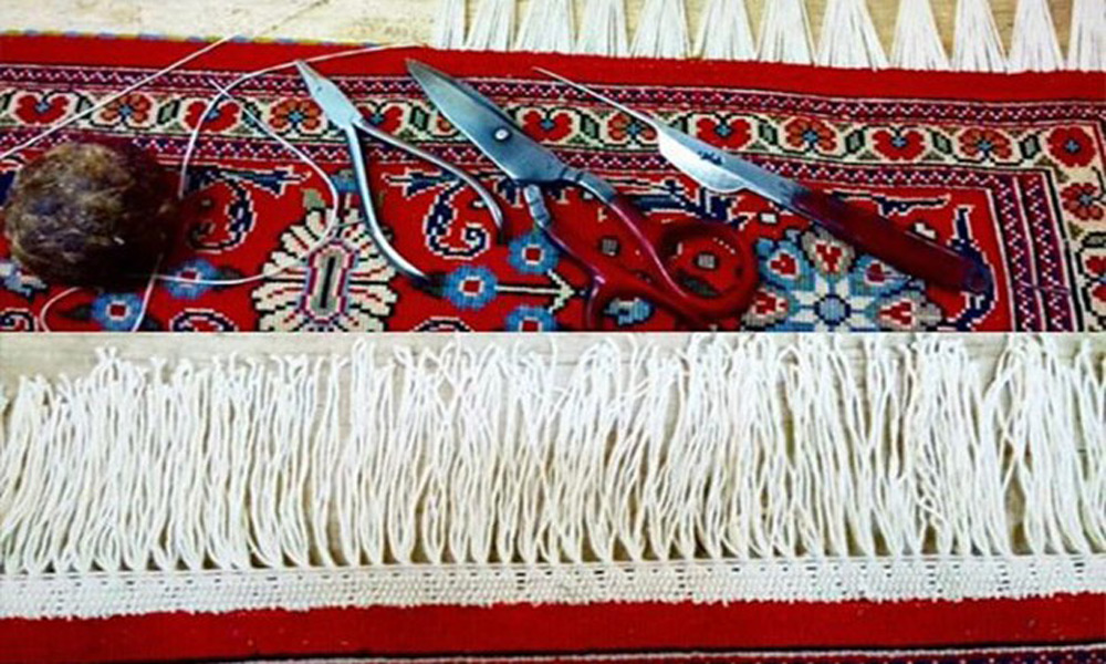 ریشه بافی فرش چیست و چطور انجام می شود؟